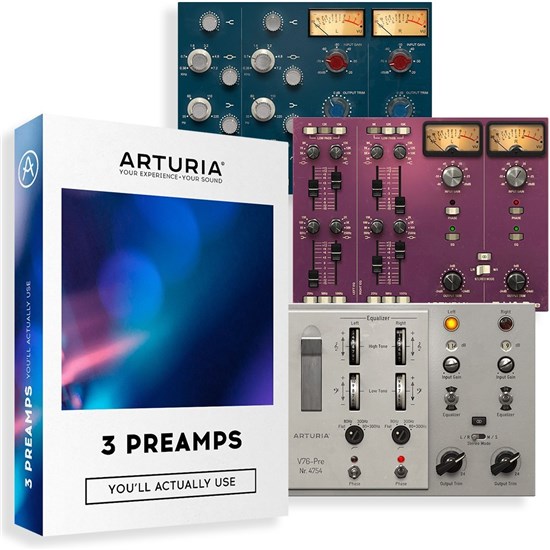 Arturia Preamp Bundle (1973-Pre / TridA-Pre / V76-Pre)