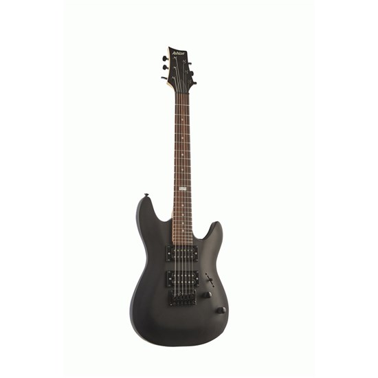 Ashton Joey Backstage BKM Mini Electric Guitar (Black Matte)