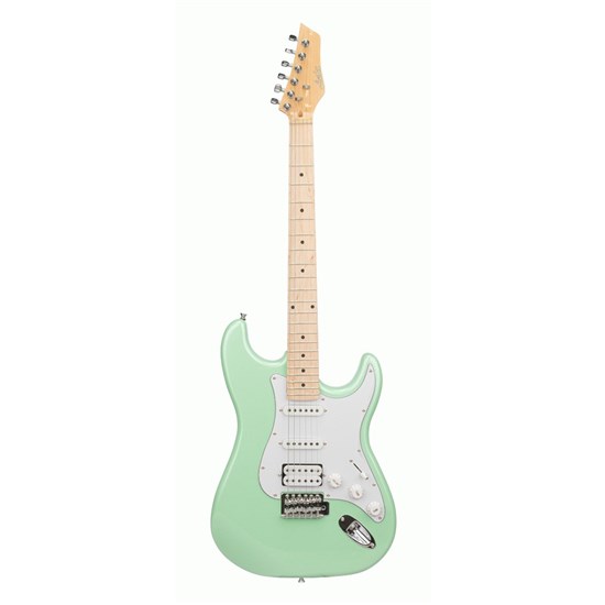 Ashton AG232MSF HSS Electric Guitar w/ Gig Bag, Strap & Lead (Seafoam)