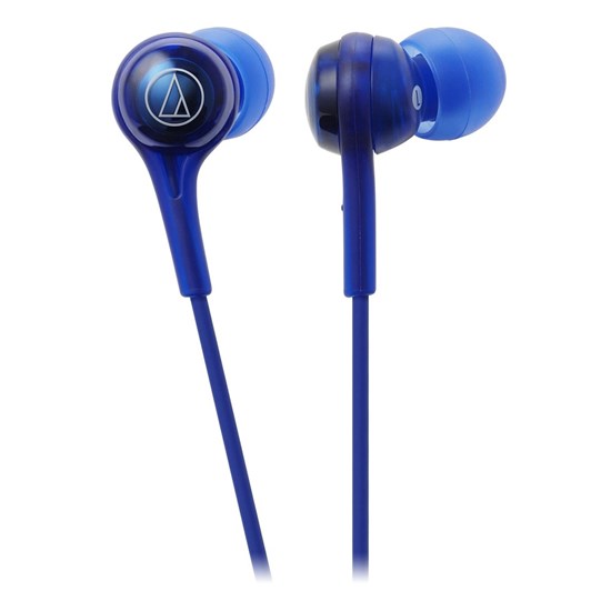 Audio Technica ATH CK200BT Wireless In-Ear Headphones (Blue)