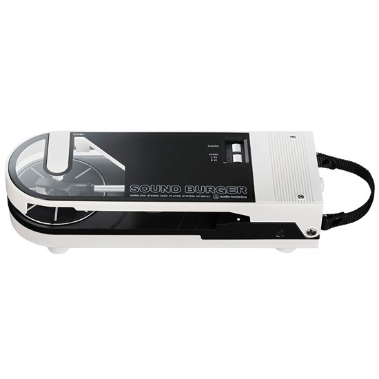 Audio Technica SB727 Sound Burger Portable Turntable w/ Bluetooth (White)