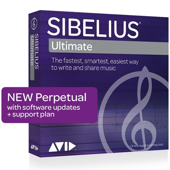 Avid Sibelius Ultimate Perpetual License - NEW (eLicense)