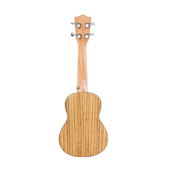 Bamboo Classic Series Zebrano Soprano Ukulele with Bag