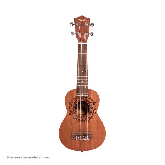 Bamboo Earth Line Kailua Concert Ukulele with Bag