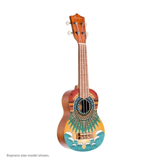 Bamboo Nature Line Sunshine Concert Ukulele with Bag