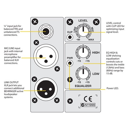 Behringer Eurolive B208D Active 8