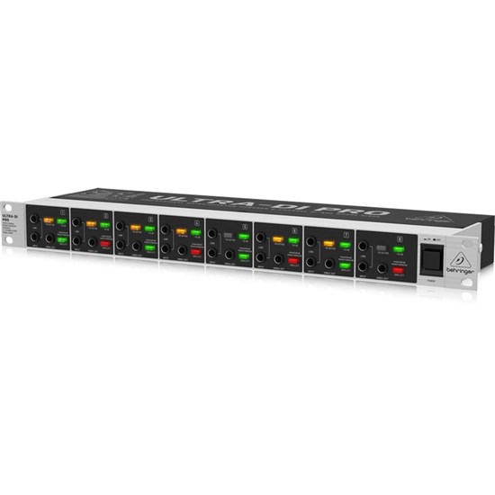 Behringer Ultra-DI Pro DI800 V2 Professional Mains/Phantom Powered 8-Channel DI-Box