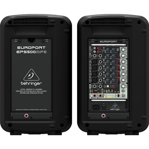 Behringer Europort EPS500MP3 500W Portable PA System w/ MP3