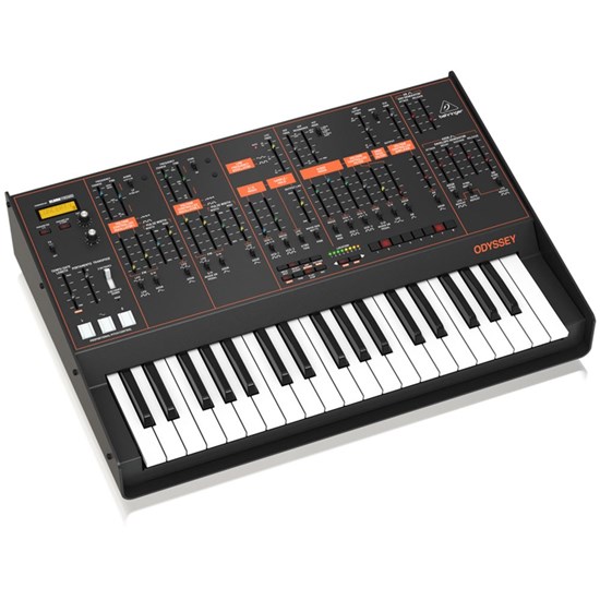 Behringer Odyssey Analog Synth w/ 37 Full-Size Keys, Dual VCOs & 3-Way Multi-Mode VCFs