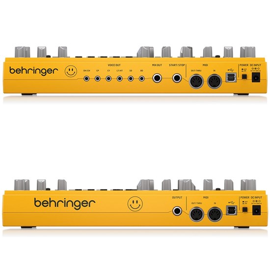Behringer Acid Pack w/ RD6 Drum Machine & TD3 Bass Line Synth (Yellow)