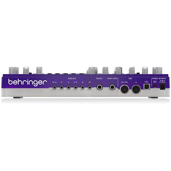 Behringer RD6 Classic 606 Analog Drum Machine w/ 16 Step Sequencer (Grape)