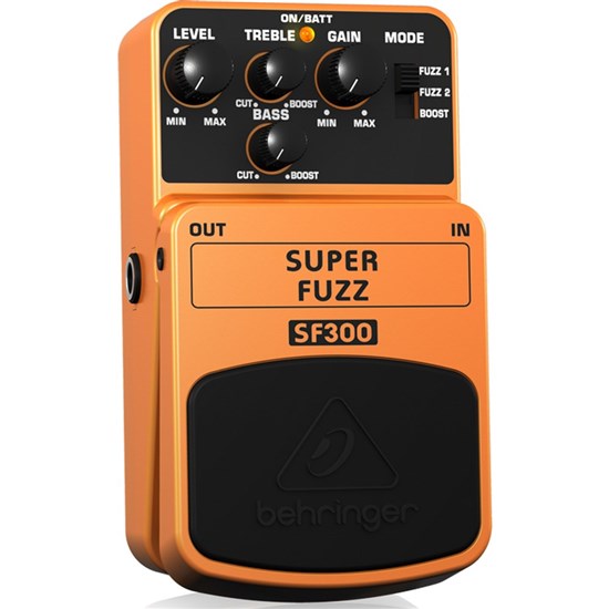 Behringer SF300 Super Fuzz 3-Mode Fuzz Distortion Effects Pedal