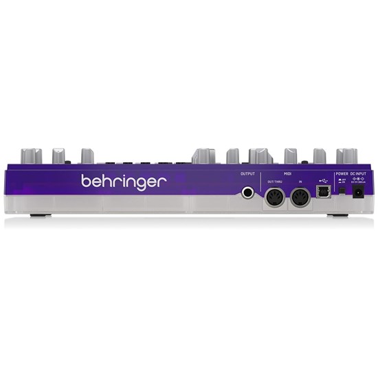 Behringer TD3 Analog Bass Line Synth w/ VCO, VCF & 16-Step Sequencer (Grape)