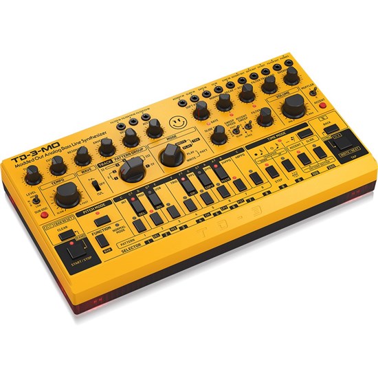 Behringer TD3 MO AM Modded Out Analog Bass Synthesizer (Yellow)