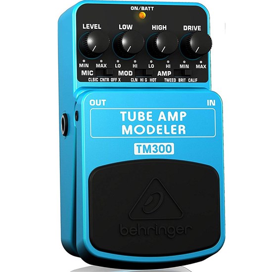 Behringer TM300 Ultimate Tube Amp Modeling Effects Pedal