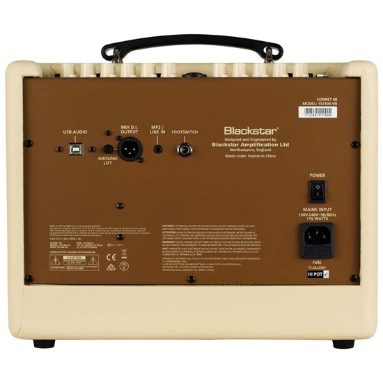 Blackstar Sonnet 60 Acoustic Amp (Blonde) 60 Watts