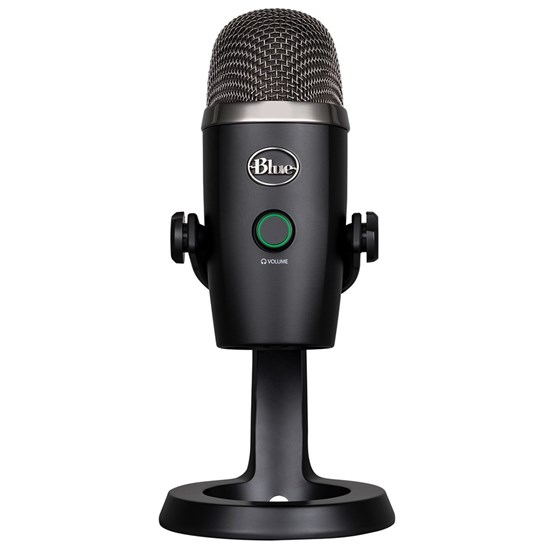 Blue Mic Yeti Nano Premium Dual-Pattern USB Microphone (Vivid Black)