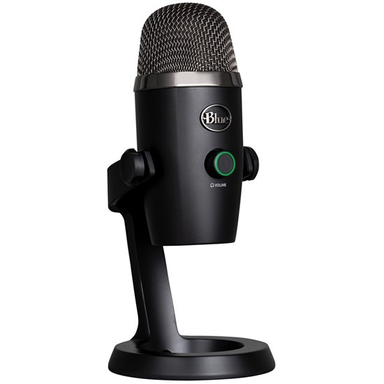 Blue Mic Yeti Nano Premium Dual-Pattern USB Microphone (Vivid Black)