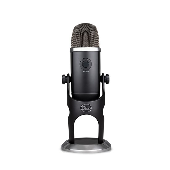 Blue Mic Yeti X Professional Multi-Pattern USB Microphone (Black)