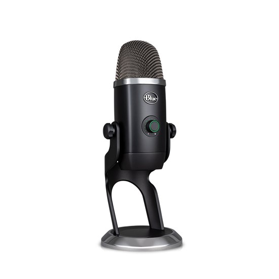 Blue Mic Yeti X Professional Multi-Pattern USB Microphone (Black)