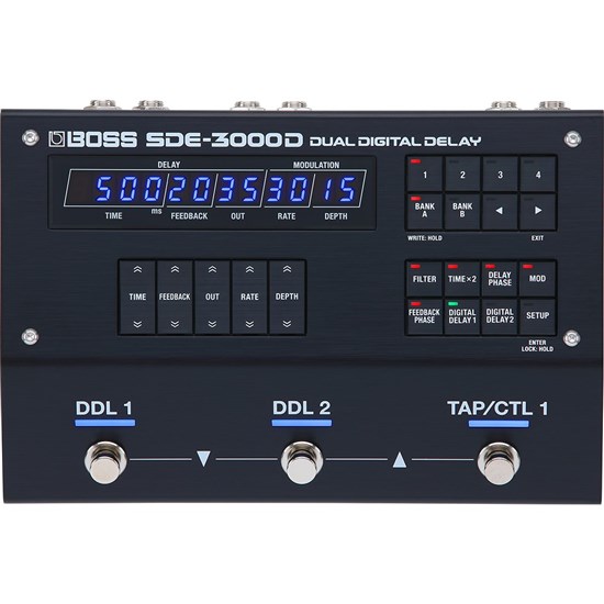 Boss SDE-3000D Dual Digital Delay Pedal