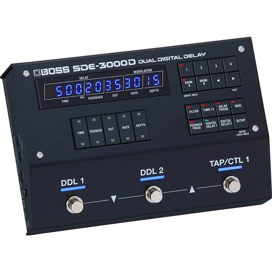 Boss SDE-3000D Dual Digital Delay Pedal