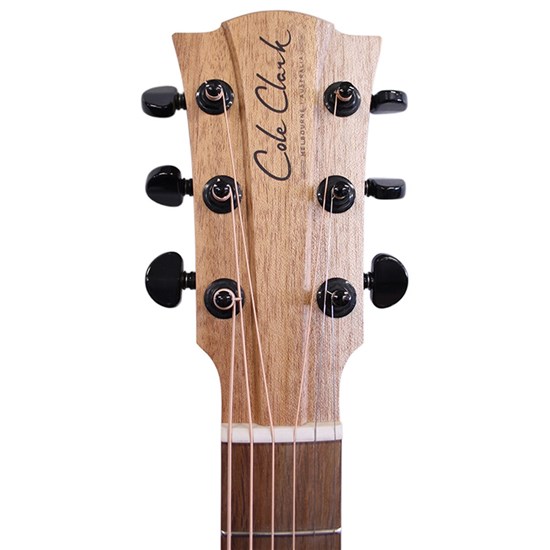 Cole Clark CCFL1EC-BB-HUM Acoustic Electric Guitar w/ Cutaway & Humbucker in Gig Bag