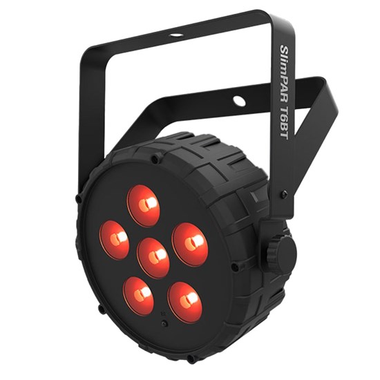 Chauvet SlimPar T6 BT 6 X 2.5 Watt TRI LEDs with Bluetooth App Control