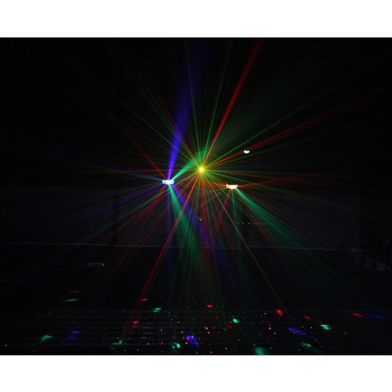 CR Mix Party Bar Pro (Derby + LED Par + UV/Strobe + RG Laser w/ Wireless Controller)