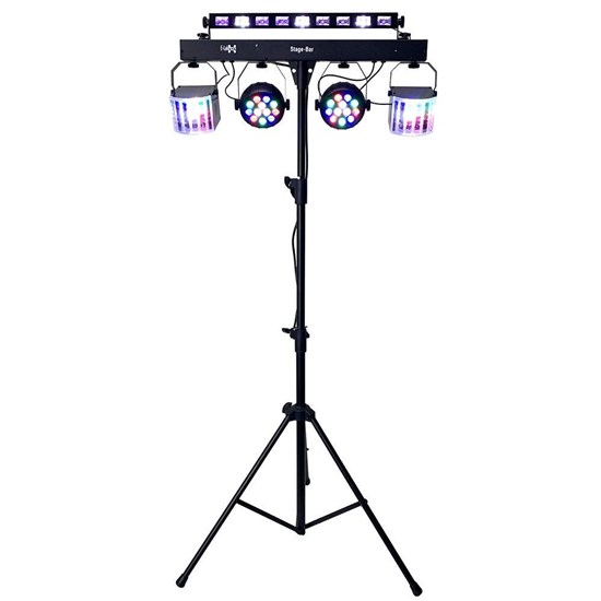 CR Lite Party Bar (Par + Kinta + UV/Strobe Bar w/ Carry Bags, Stand)