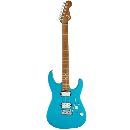 Charvel Pro-Mod DK24 HH 2PT CM Caramelized Maple Fingerboard (Matte Blue Frost)