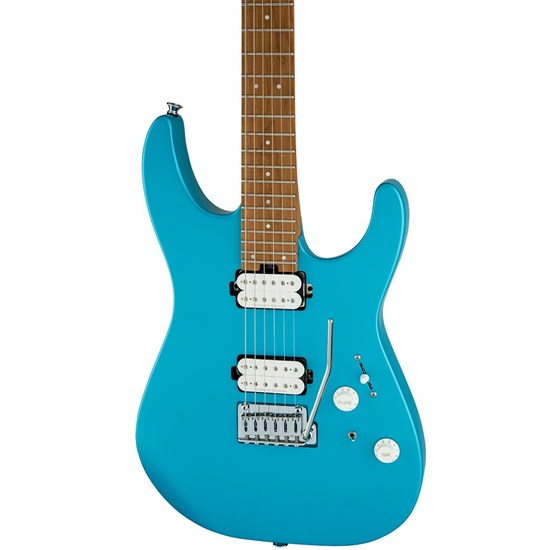 Charvel Pro-Mod DK24 HH 2PT CM Caramelized Maple Fingerboard (Matte Blue Frost)