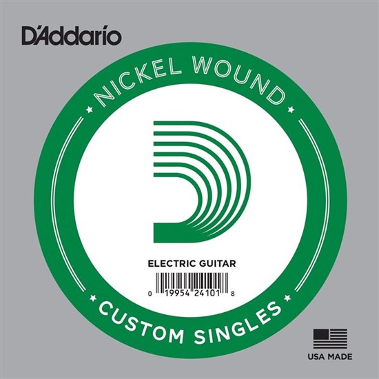 D'Addario NW021 XL Nickel Wound Electric Guitar Single String (.021)