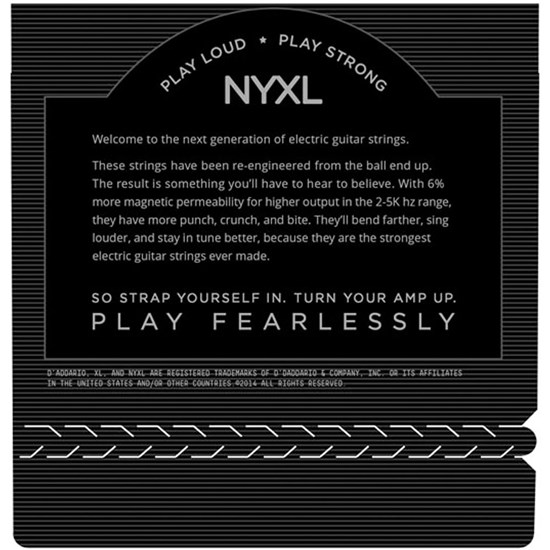 D'Addario NYXL1046-3P Nickel Wound Electric Guitar Strings 3-PACK - Regular Light (10-46)