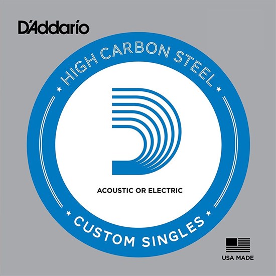 D'Addario PL017 Plain Steel Guitar Single String (.017)