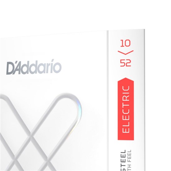 D'Addario XSE1052 XS Coated Nickel Plated Steel Electric Strings - Lt T/Hvy B (10-52)