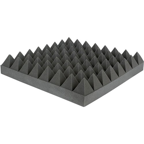 DAP Audio ASM-01 Acoustic Black Foam Panel 50cm x 50cm (5cm Thick)