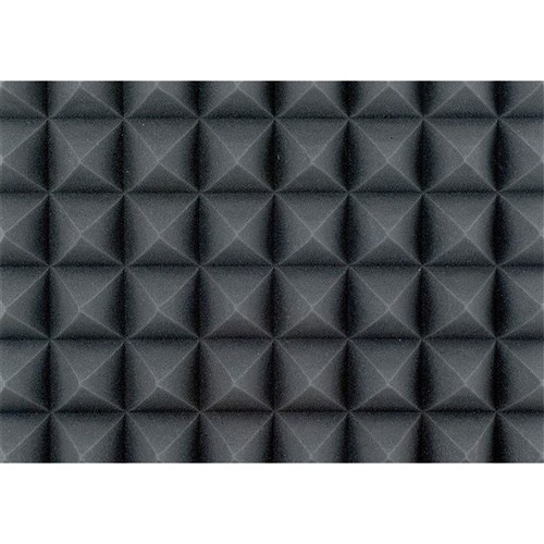 DAP Audio ASM-03 Acoustic Black Foam Panel 50cm x 50cm (10cm Thick)