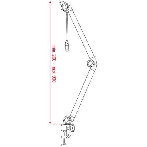 DAP Audio Broadcast Stand Pro w/ Neutrik Connectors