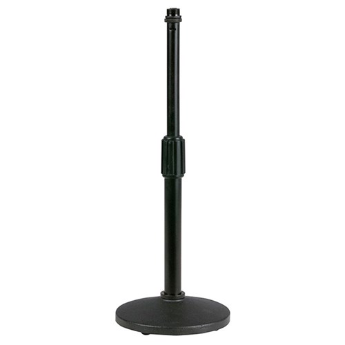 DAP Audio Straight Adjustable Desktop Microphone Stand (Black)