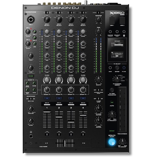 Denon X1850 Prime Professional 4-Channel DJ Club Mixer