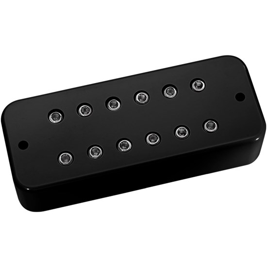 DiMarzio DP209BK P90 Super Distortion Soap Bar Pickup (Black w/ Nickel Poles)