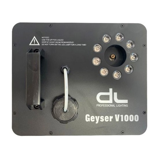 DL Geyser 1000 LED Smoke Machine 1000W w/ Wireless Remote (6x3W TRI LED)