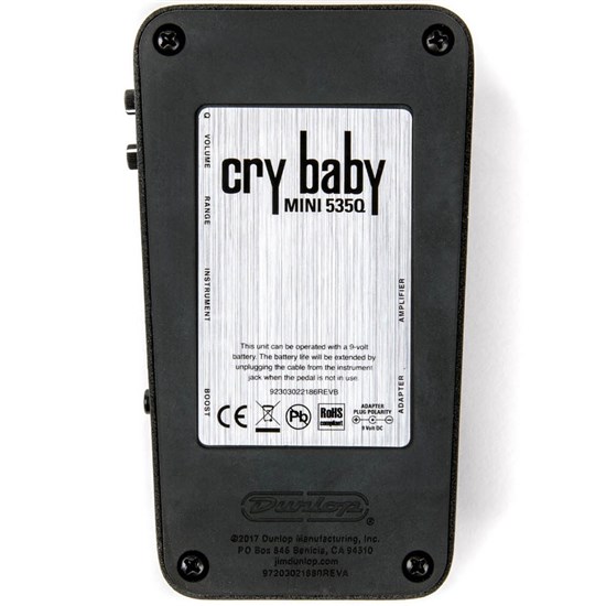 Dunlop CBM535Q Cry Baby Mini 535Q Wah