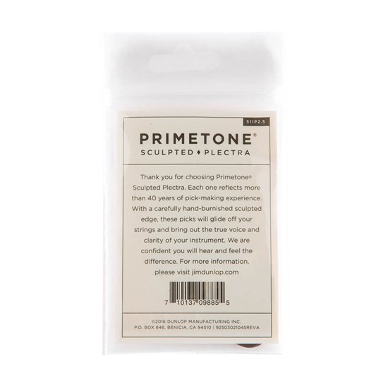 Dunlop Primetone Standard Smooth Picks 3-Pack (2.5mm)