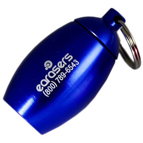 EARasers Musician's HiFi Earplugs w/ Keyring (Large) (Blue Canister)