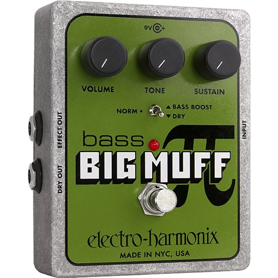Electro Harmonix Bass Big Muff Pi Distortion / Sustainer Pedal