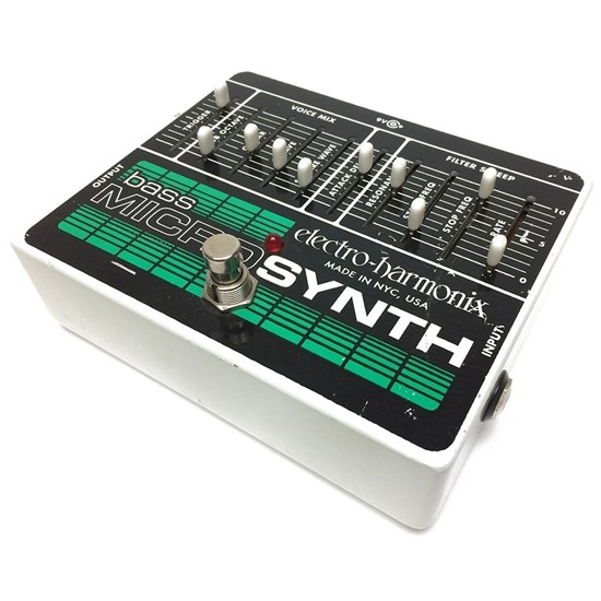 Electro Harmonix Bass Micro Synthesizer Analog Microsynth Pedal
