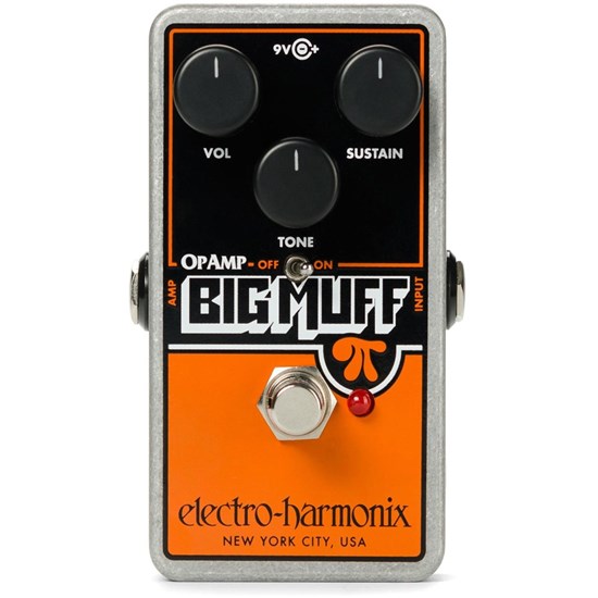 Electro Harmonix Op-Amp Big Muff Pi Distortion/Sustainer Pedal