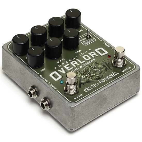 Electro Harmonix Operation Overlord Allied Overdrive Pedal